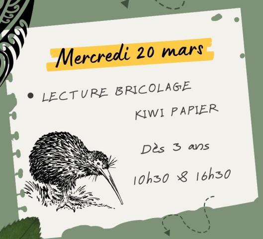 Lecture Bricolage Kiwi