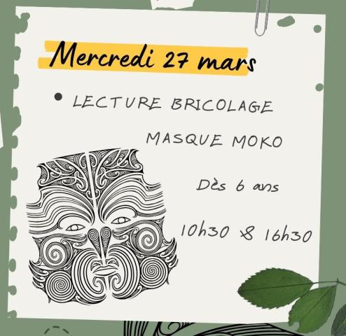 Lecture Bricolage Masque